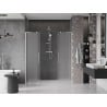 Mexen Velar L Duo sprchové dvere posuvné 170 cm, matné, brúsený nikel - 871-170-003-32-97