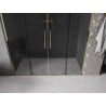 Mexen Velar L Duo posuvné sprchové dvere 170 cm, grafit, zlaté - 871-170-003-42-50