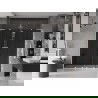 Mexen Velar L Duo sprchové dvere posuvné 180 cm, grafit, biele - 871-180-003-42-20