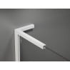 Mexen Velar L Duo posuvné sprchové dvere 200 cm, grafit, biele - 871-200-003-42-20
