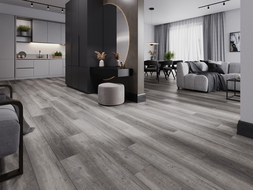 Mexen El Monte vzorka vinylových panelov 1240 x 182 mm SPC 6,5 mm, podklad IXPE 1,5 mm, 4 V-Fuga, Dub - F1011-S