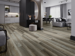 Mexen Aspen vzorka vinylových panelov SPC 6,5 mm, podložka IXPE 1,5 mm, 4 V-drážka, Dub - F1012-S