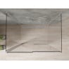 Mexen Omega sprchový kút s 3 stenami, posuvný, 110 x 90 cm, priehľadný, chróm - 825-110-090-01-00-3S