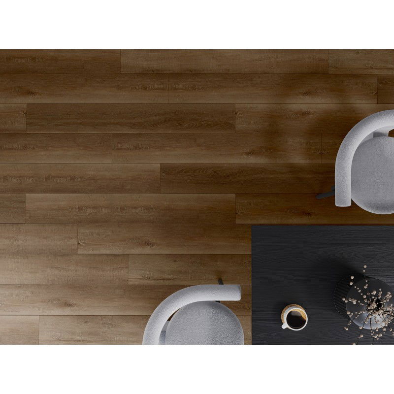 Mexen Queen Creek vzorka vinylových panelov 1240 x 182 mm SPC 6,5 mm, podložka IXPE 1,5 mm, 4 V-spára, Dub - F1013-S