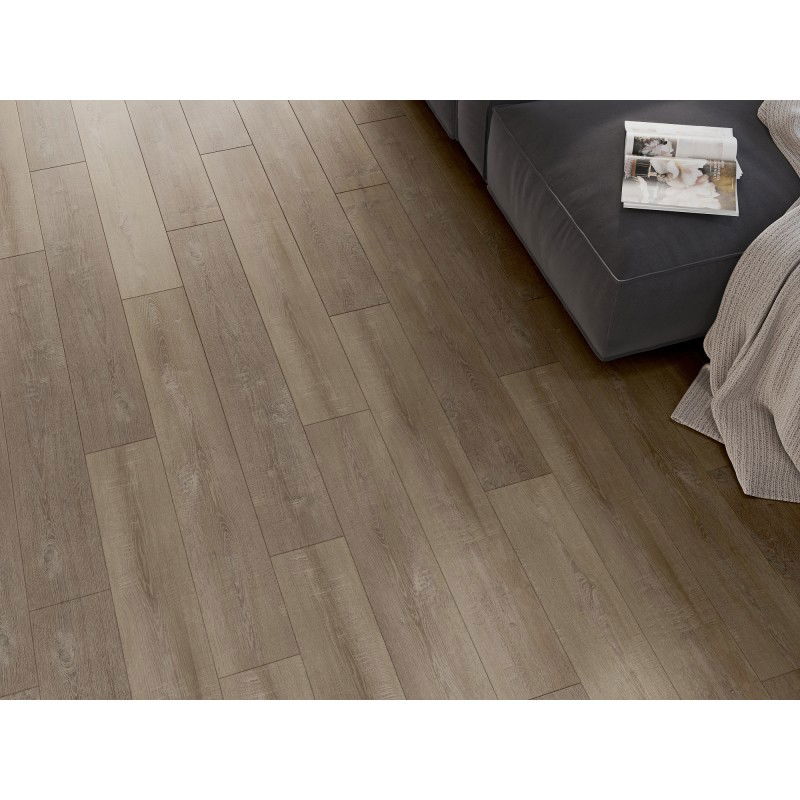 Mexen Windsor vzorka vinylových panelov SPC 6,5 mm, podložka IXPE 1,5 mm, 4 V-Fuga, Dub - F1016-S