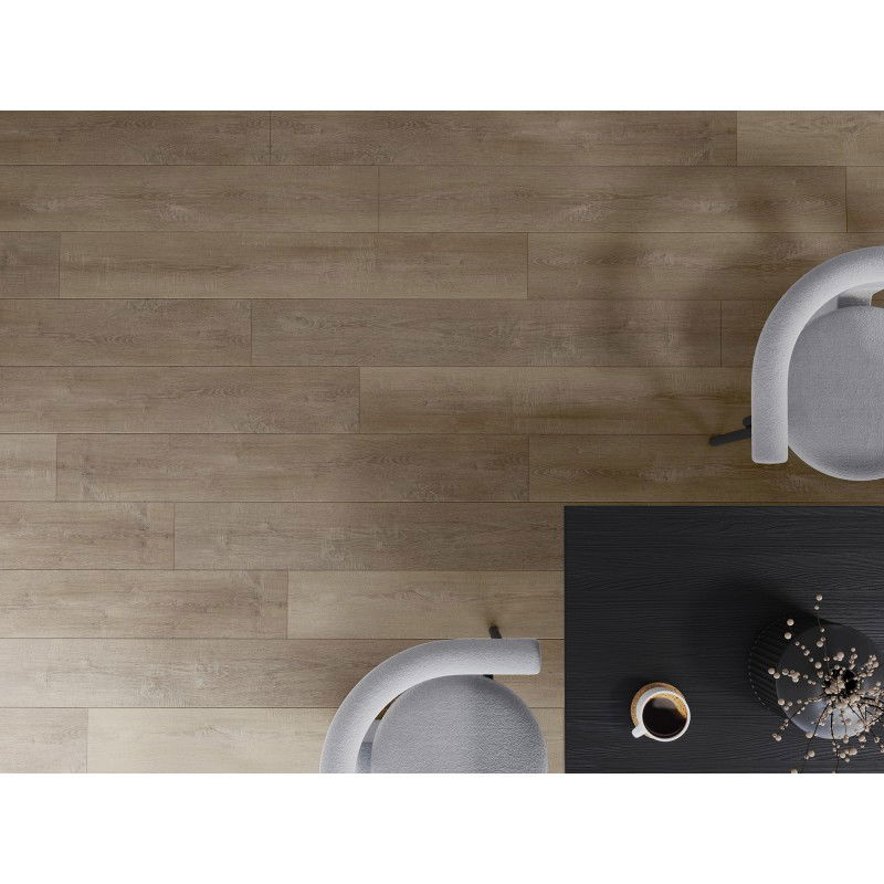 Mexen Windsor vzorka vinylových panelov SPC 6,5 mm, podložka IXPE 1,5 mm, 4 V-Fuga, Dub - F1016-S