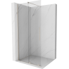 Mexen Velar posuvná sprchová stena Walk-in 75 x 200 cm, transparentná 8 mm, brúsený nikel - 871-075-000-03-97