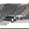 Mexen Velar posuvná sprchová stena Walk-in 110 x 200 cm, transparentná 8 mm, brúsený nikel - 871-110-000-03-97