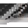 Mexen Velar Duo posuvné sprchové dvere 140 cm, grafit, chróm - 871-140-000-42-01