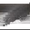 Mexen Velar Duo posuvné sprchové dvere 140 cm, grafit, chróm - 871-140-000-42-01