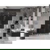 Mexen Velar Duo posuvné sprchové dvere 140 cm, grafit, chróm - 871-140-000-42-01