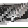 Mexen Velar Duo posuvné sprchové dveře 140 cm, grafit, biela - 871-140-000-42-20