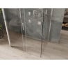 Mexen Omega trojstranný sprchovací kút, posuvný 110 x 100 cm, transparentný, chróm - 825-110-100-01-00-3S