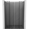 Mexen Velar Duo posuvné sprchové dvere 150 cm, grafit, gun metal - 871-150-000-42-95