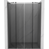 Mexen Velar Duo posuvné sprchové dvere 150 cm, grafitové, gun metal - 871-150-000-42-95