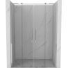 Mexen Velar L Duo posuvné sprchové dvere 140 cm, transparentné, chróm - 871-140-003-02-01