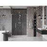 Mexen Velar L Duo posuvné sprchové dvere 140 cm, transparentné, chróm - 871-140-003-02-01