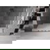 Mexen Velar L Duo posuvné sprchové dvere 160 cm, transparentné, gun gray kartáčované - 871-160-003-02-66