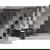 Mexen Velar L Duo sprchové dvere posuvné 160 cm, transparentné, čierne - 871-160-003-02-70