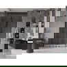 Mexen Velar L Duo posuvné sprchové dvere 140 cm, transparentné, čierne - 871-140-003-02-70