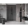 Mexen Velar L Duo posuvné sprchové dvere 150 cm, transparentné, gun metal - 871-150-003-02-95