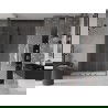 Mexen Velar L Duo sprchové dvere posuvné 140 cm, transparentné, gun metal - 871-140-003-02-95