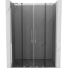 Mexen Velar L Duo sprchové dvere posuvné 150 cm, grafit, chróm - 871-150-003-42-01