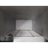 Mexen Velar L Duo posuvné sprchové dvere 150 cm, grafit, zlaté - 871-150-003-42-50