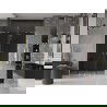 Mexen Velar L Duo posuvné sprchové dvere 160 cm, grafit, zlaté brúsené - 871-160-003-42-55