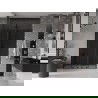 Mexen Velar L Duo sprchové dvere posuvné 140 cm, grafit, čierne - 871-140-003-42-70