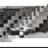 Mexen Velar L Duo sprchové dvere posuvné 150 cm, grafit, brúsený nikel - 871-150-003-42-97