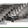 Mexen Velar L Duo sprchové dvere posuvné 150 cm, matné, ružové zlato - 871-150-003-32-60