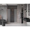 Mexen Velar L Duo posuvné sprchové dvere 160 cm, matné, ružové zlato - 871-160-003-32-60