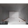 Mexen Velar L Duo posuvné sprchové dvere 160 cm, matné, ružové zlato - 871-160-003-32-60