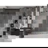 Mexen Velar L Duo sprchové dvere posuvné 140 cm, mrazové, kartáčovaná gun gray - 871-140-003-32-66