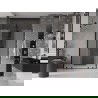 Mexen Velar L Duo posuvné sprchové dvere 160 cm, mrazivý, čierny - 871-160-003-32-70