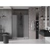 Mexen Velar L Duo posuvné sprchové dvere 150 cm, mat, gun metal - 871-150-003-32-95