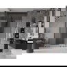 Mexen Velar L Duo sprchové dvere posuvné 150 cm, mráz, gun metal - 871-150-003-32-95
