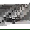 Mexen Velar L Duo sprchové dvere posuvné 160 cm, matné, gun metal - 871-160-003-32-95