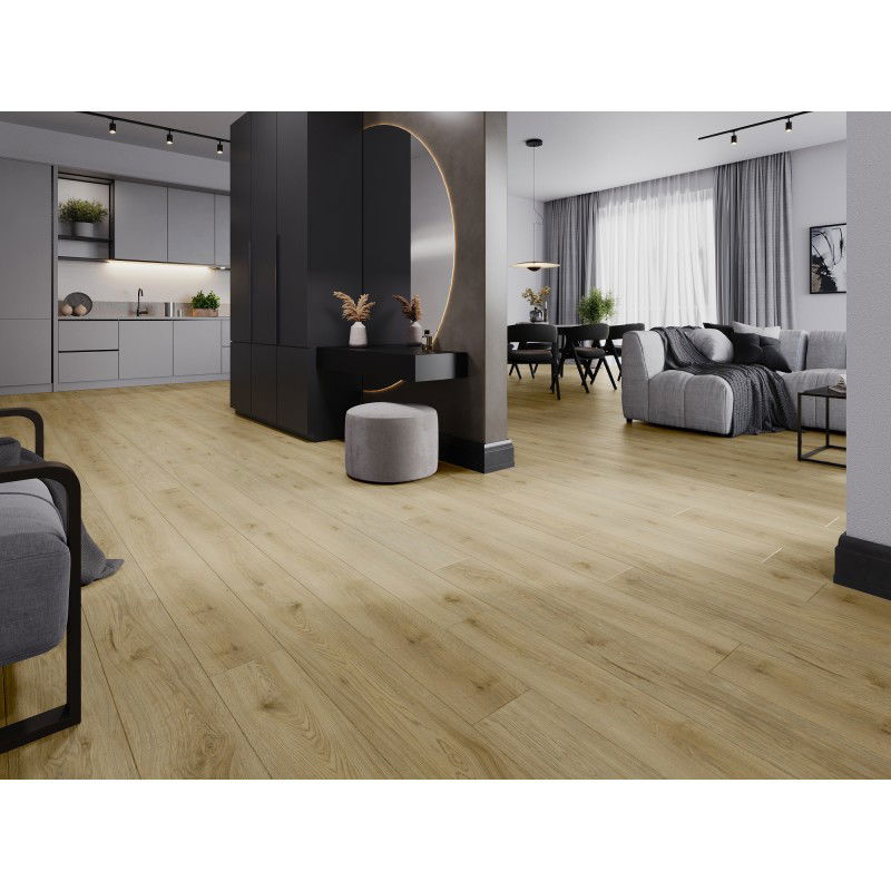 Mexen Charter Oak vzorka vinylových panelov 1240 x 182 mm SPC 6,5 mm, podložka IXPE 1,5 mm, 4 V-drážky, Dub - F1022-S