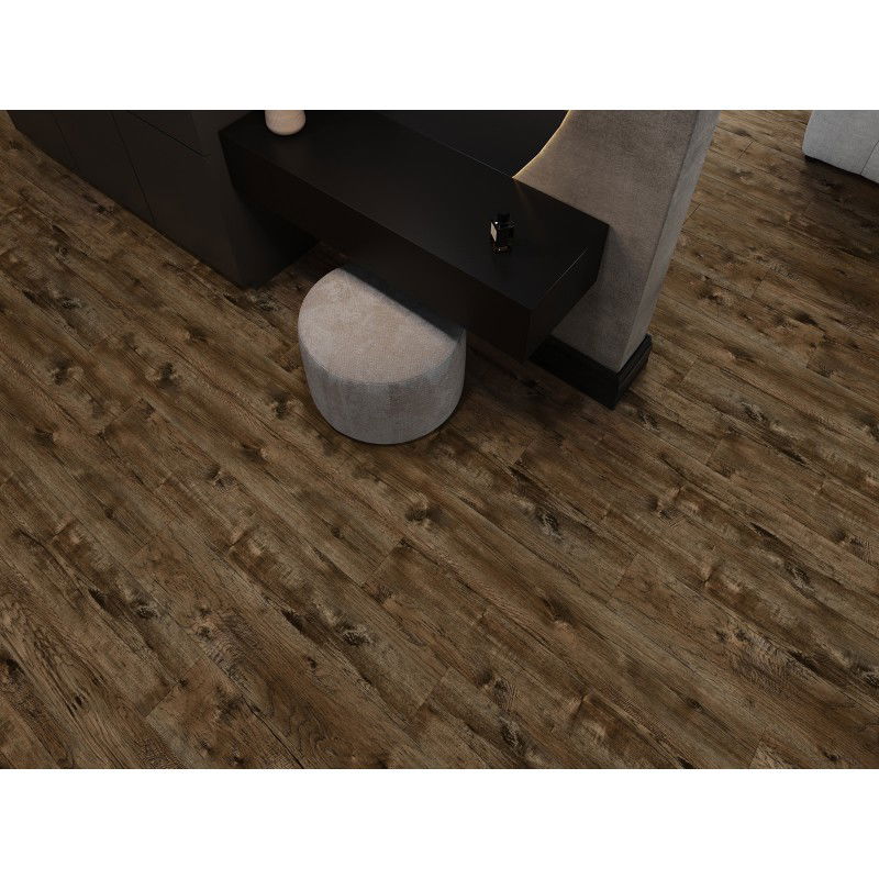 Mexen Orange Beach vzorka vinylových panelov SPC 6,5 mm, podklad IXPE 1,5 mm, 4 V-drážka, Orech - F1028-S