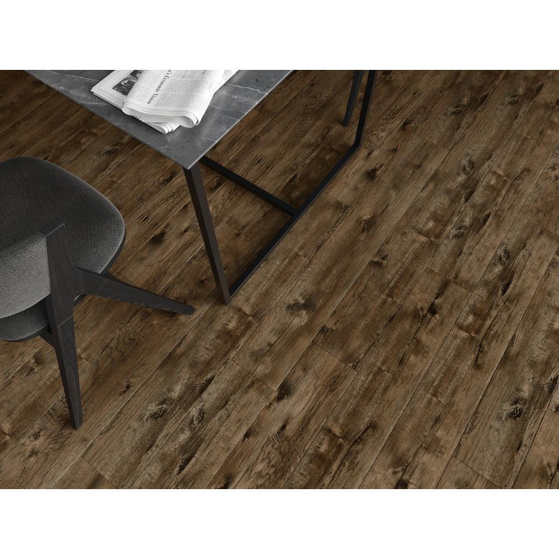 Mexen Orange Beach vzorka vinylových panelov SPC 6,5 mm, podklad IXPE 1,5 mm, 4 V-drážka, Orech - F1028-S