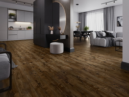 Mexen Mount Vernon vzorka vinylových panelov 1240 x 182 mm SPC 6,5 mm, podložka IXPE 1,5 mm, 4 V-Drážka, Orech - F1029-S