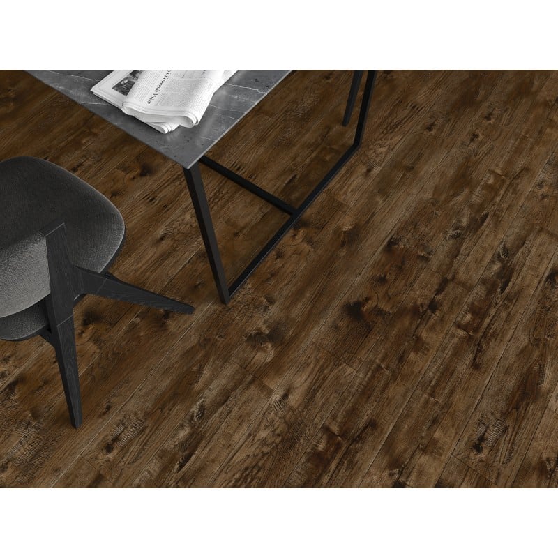 Mexen Mount Vernon vzorka vinylových panelov 1240 x 182 mm SPC 6,5 mm, podložka IXPE 1,5 mm, 4 V-Drážka, Orech - F1029-S