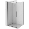 Mexen Velar posuvná sprchová stena Walk-in 80 x 200 cm, transparentná 8 mm, tmavý kov - 871-080-000-03-95