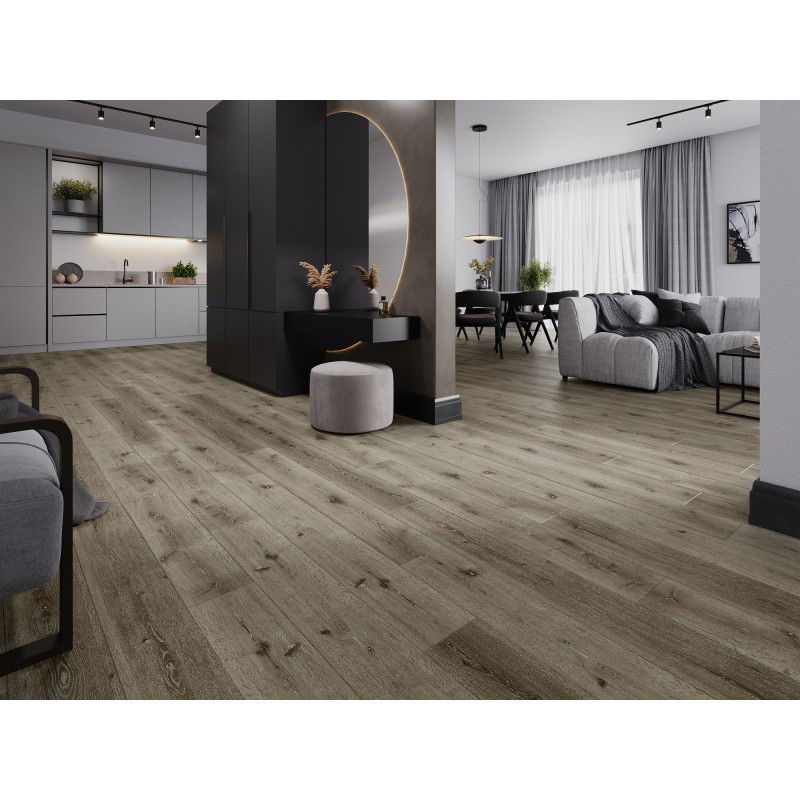 Mexen Kansas vzorka vinylových panelov 1240 x 182 mm SPC 6,5 mm, podklad IXPE 1,5 mm, 4 V-Drážka, Dub - F1032-S