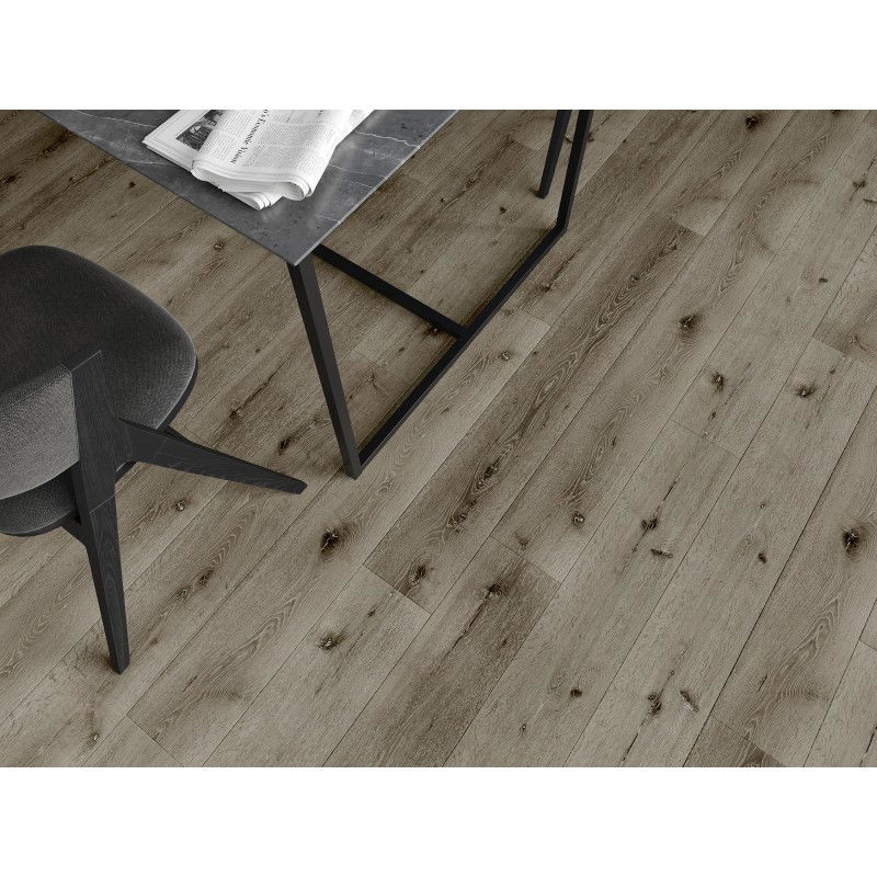 Mexen Kansas vzorka vinylových panelov 1240 x 182 mm SPC 6,5 mm, podklad IXPE 1,5 mm, 4 V-Drážka, Dub - F1032-S