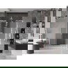 Mexen Velar L Duo posuvné sprchové dvere 140 cm, matné, biele - 871-140-003-32-20