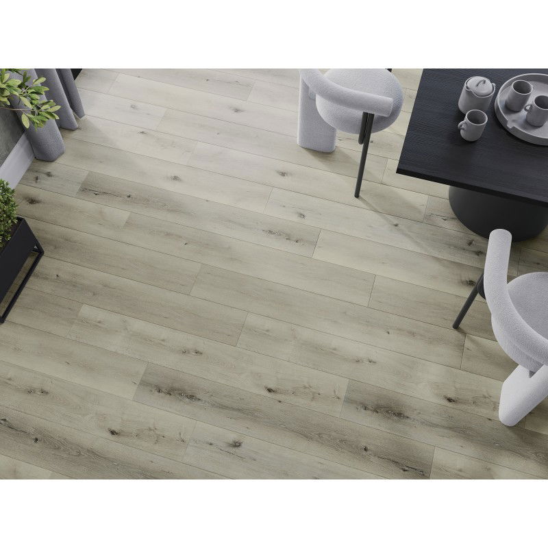 Mexen Silver Lake vzorka vinylových panelov 1240 x 182 mm SPC 6,5 mm, podložka IXPE 1,5 mm, 4 V-Drážka, Dub - F1034-S