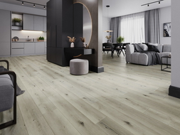 Mexen Silver Lake príborka panelov z vinylu 1240 x 182 mm SPC 6,5 mm, podložka IXPE 1,5 mm, 4 V-Fuga, Dub - F1034-S